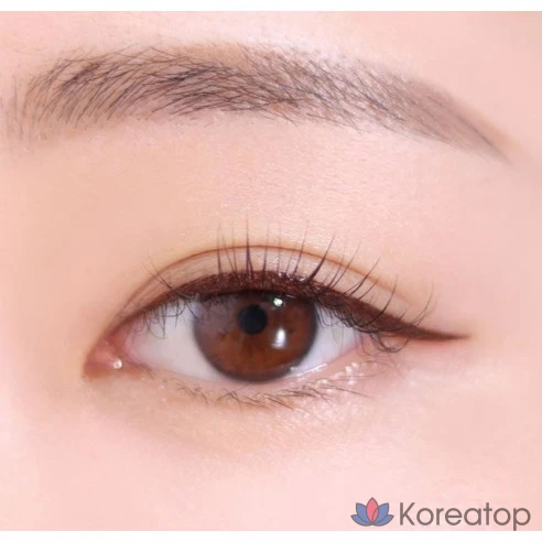 Подводка для глаз Espoir No-Merging Brush Eyeliner, оттенок Moody Brown