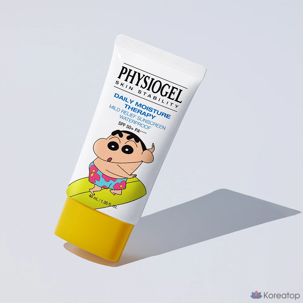 Солнцезащитный крем PHYSIOGEL Jjanggu Daily Moisture Therapy Mild Relief Waterproof Sunscreen SPF50+ PA++++, 1 шт., 40 мл