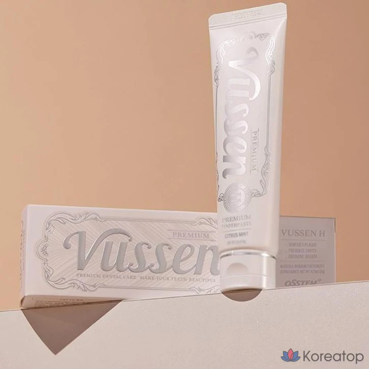 Зубная паста Vussen New H Toothpaste Citrus Mint, 120 г, 1 шт.