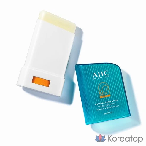 Освежающий солнцезащитный стик AHC Natural Perfection Fresh Sun Stick SPF50+ PA++++, 22 г