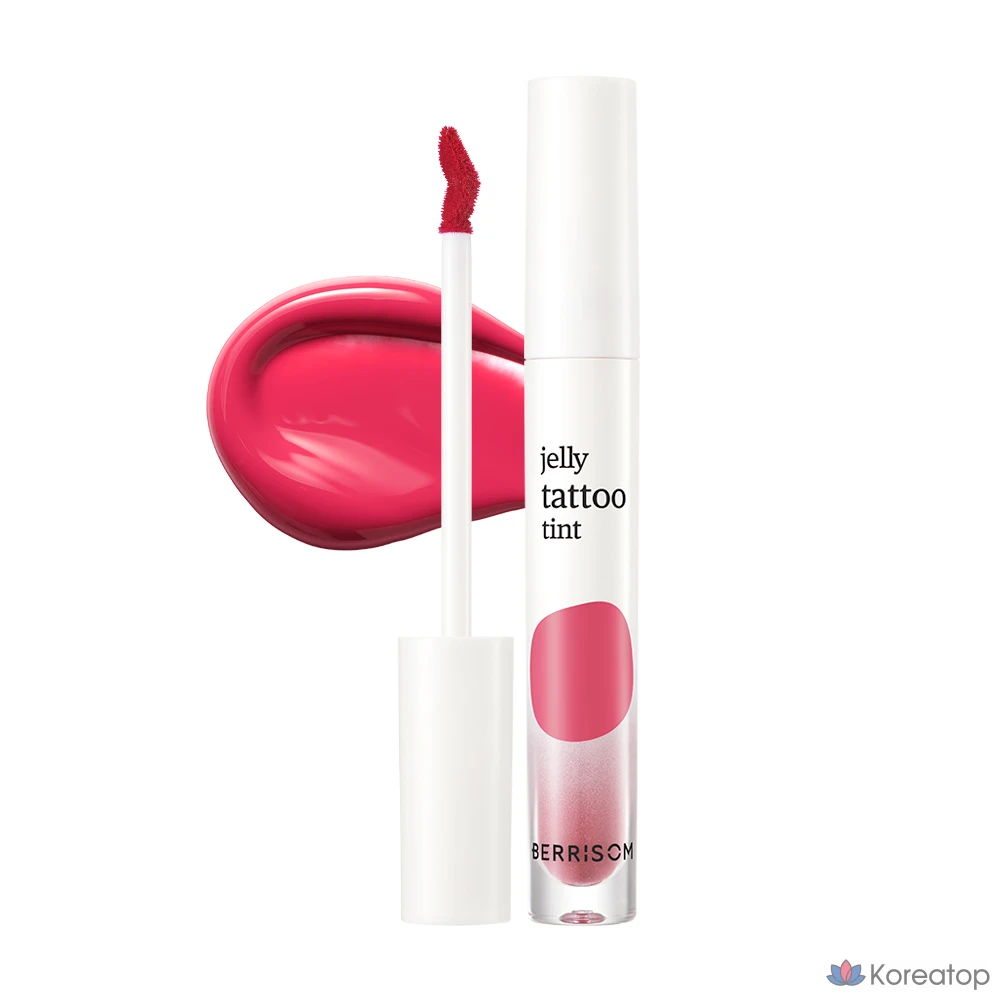 Тональный крем Berrisom Jelly Tattoo Tint, 1 шт., 02. Cherry Berry