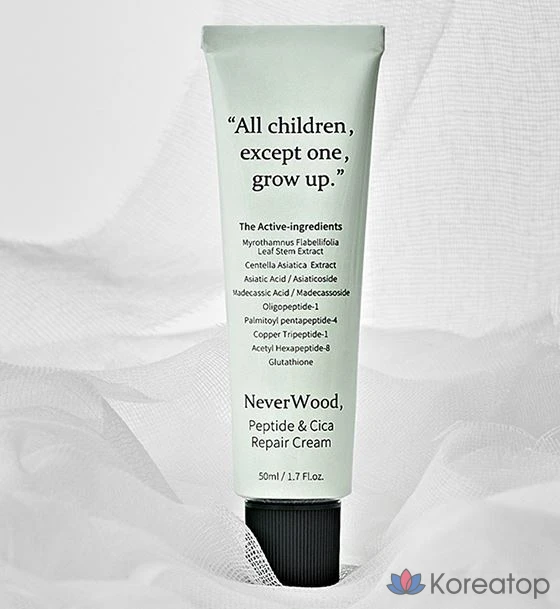 Восстанавливающий крем Beauty Recipe Neverwood Peptide &amp; Cica, 50 мл, 1 шт.