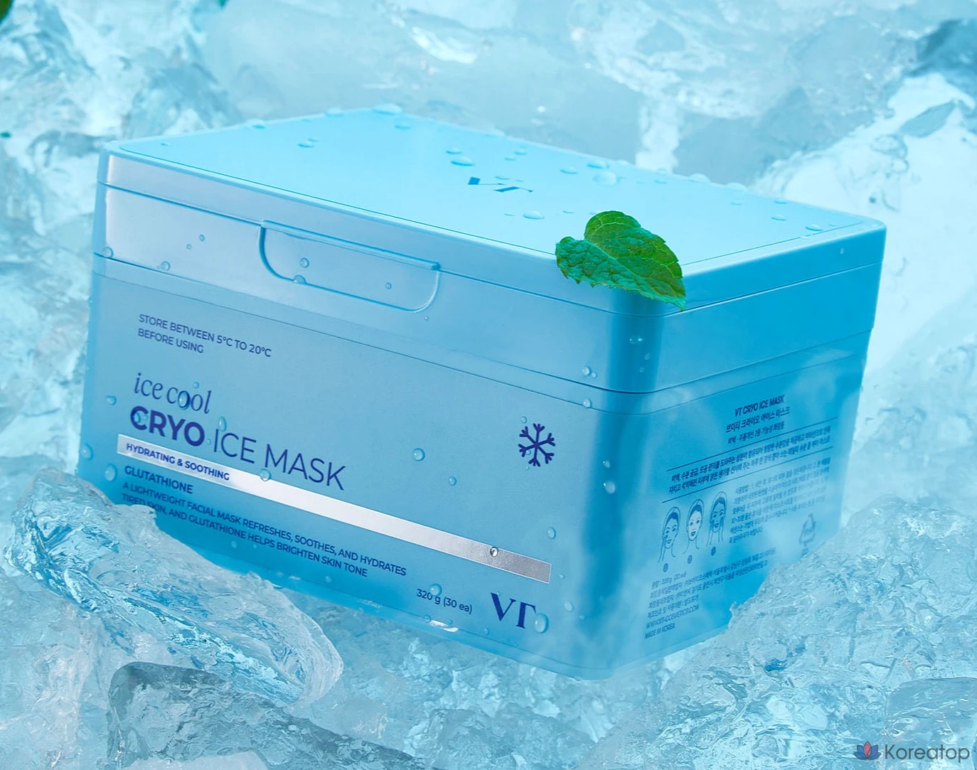 Тканевая маска для лица VT Cosmetics Crio Ice Mask, 30 шт., фото 3
