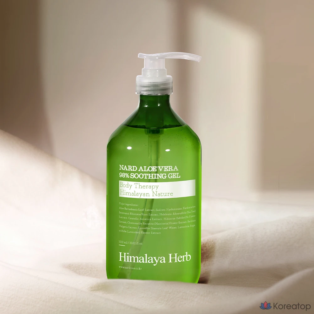 NARD Aloe Vera 98% успокаивающий гель, 1 л, 1 шт.