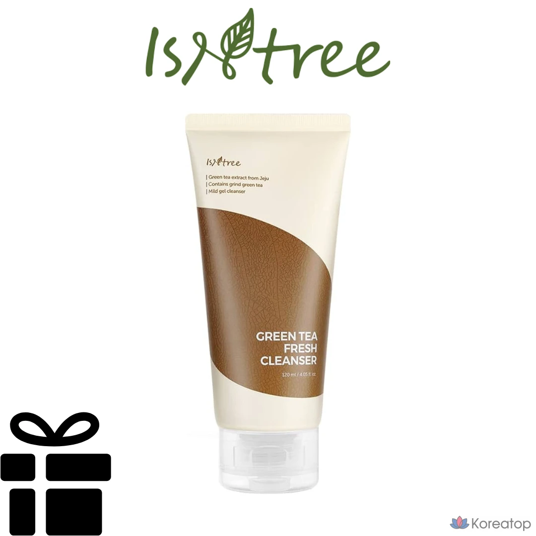 Isandree Освежающее очищающее средство с зеленым чаем, 120 мл, 1 шт.