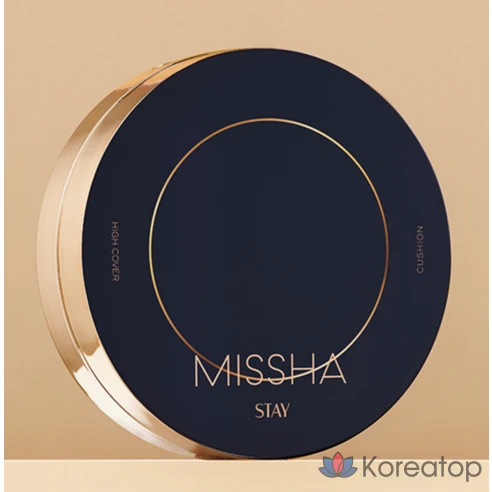 Тональная основа Missha Stay High Cover Cushion Foundation № 21 Fair