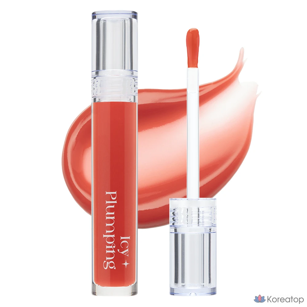 Блеск для губ MERZY Icy Plumping Lip Gloss, 1 x 4,5 г, IP2 Chilling Cherry