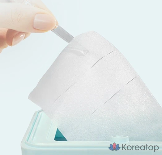 Отрывные ватные диски Dewytree Pick &amp; Quick для снятия макияжа с ног, 380 г, 100 листов, 1 упаковка.