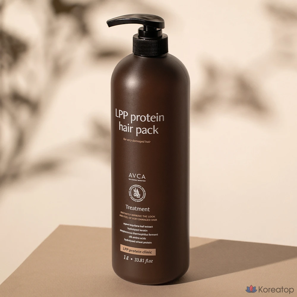 AVCA Extreme Damage Care LPP Protein Hair Pack — средство для ухода за волосами с низким уровнем раздражения, 1 шт., 1 л