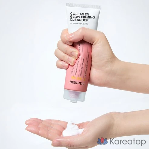 Очищающая пенка Mediheal Collagen Tangle Glow