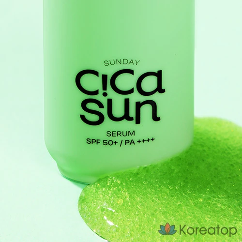 Edit.B Sunday Cica Sun Serum SPF50+ PA++++, 1 шт., 55 мл