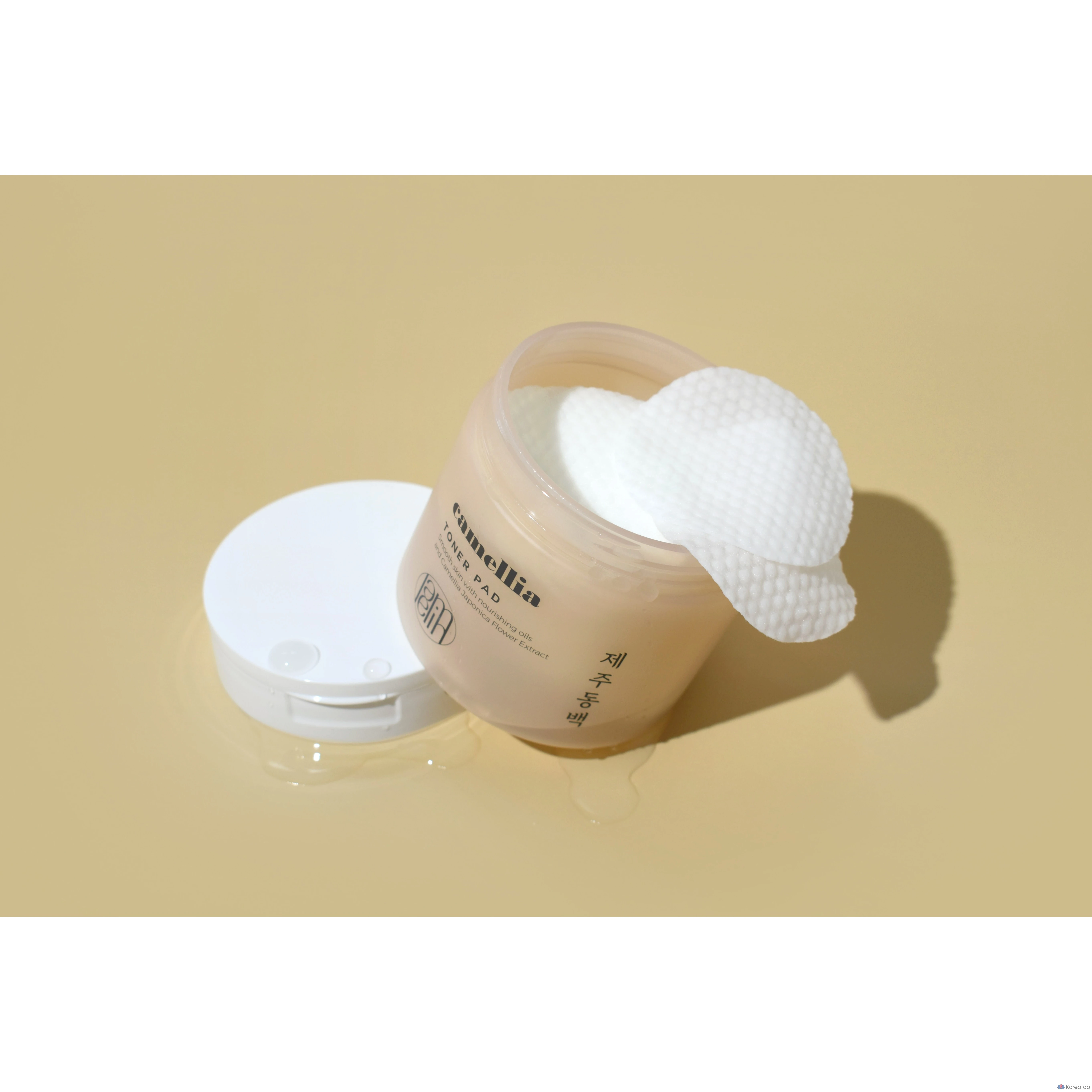 Тоник-подушечки Lamelin Camellia, 140 мл, 1 упаковка, 70 листов.