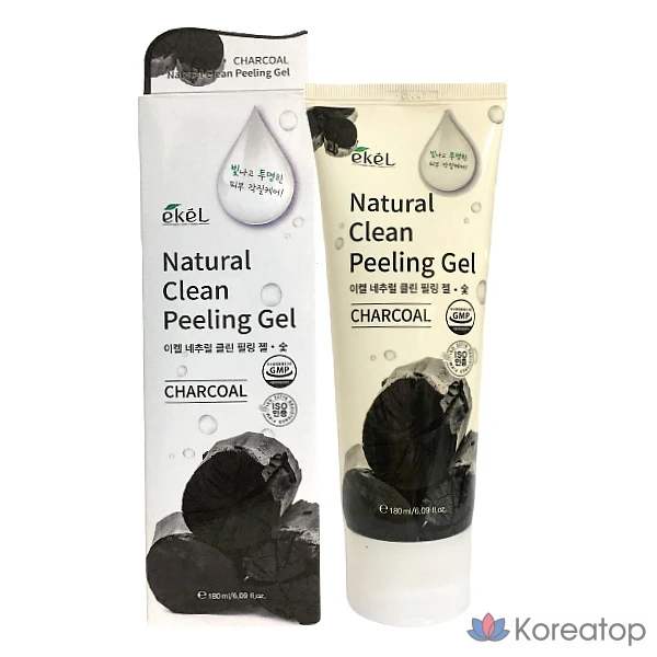 Пилинг Ekel Natural Clean Peeling Gel, 180 мл, 1 шт., фото 3