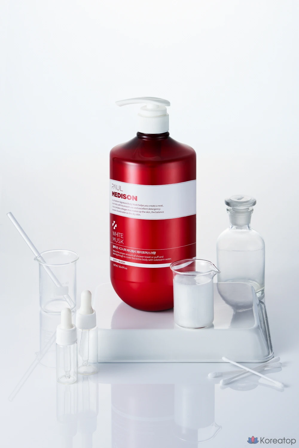 Гель для душа PAUL MEDISON Signature White Musk, 1,077 л, 1 шт., фото 3