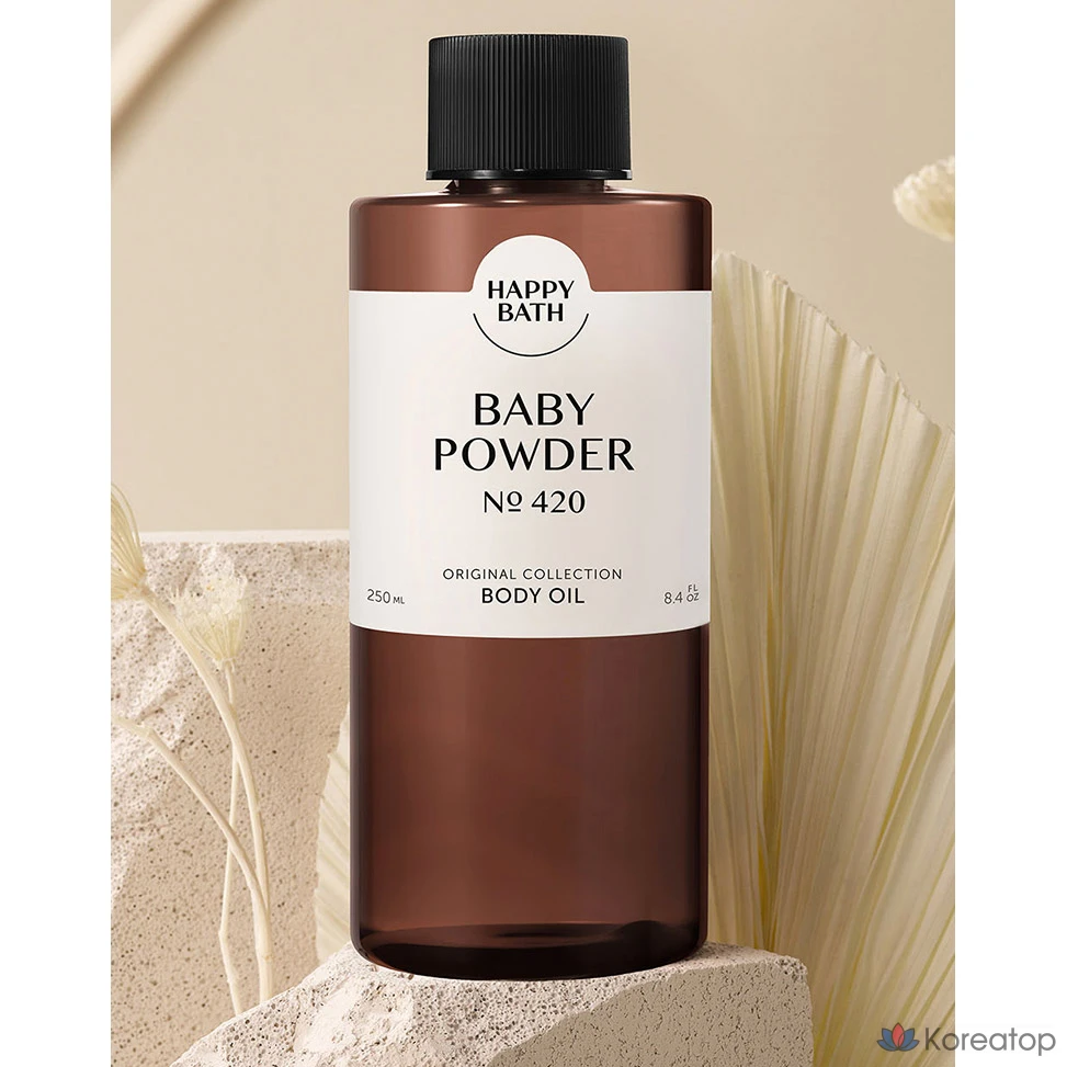 Масло для тела Happy Bath Original Collection с детской присыпкой, 250 мл, 1 шт.