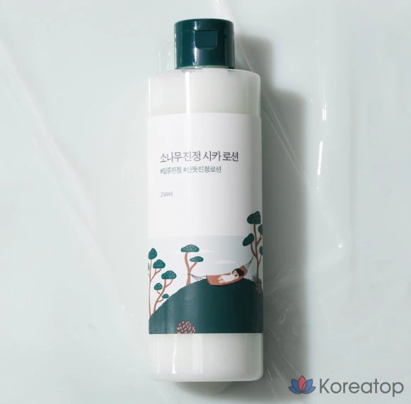 Успокаивающий лосьон Round Lab Pine Calming Cica, 250 мл, 1 шт.