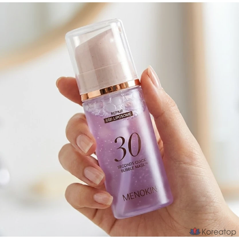 Menokine пузырьковая маска, набор масок № 1, 4.1 шт., 95 мл