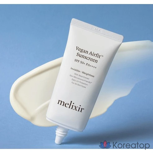 Солнцезащитный крем Mellixir Vegan Airfit SPF50+ PA++++, фото 3