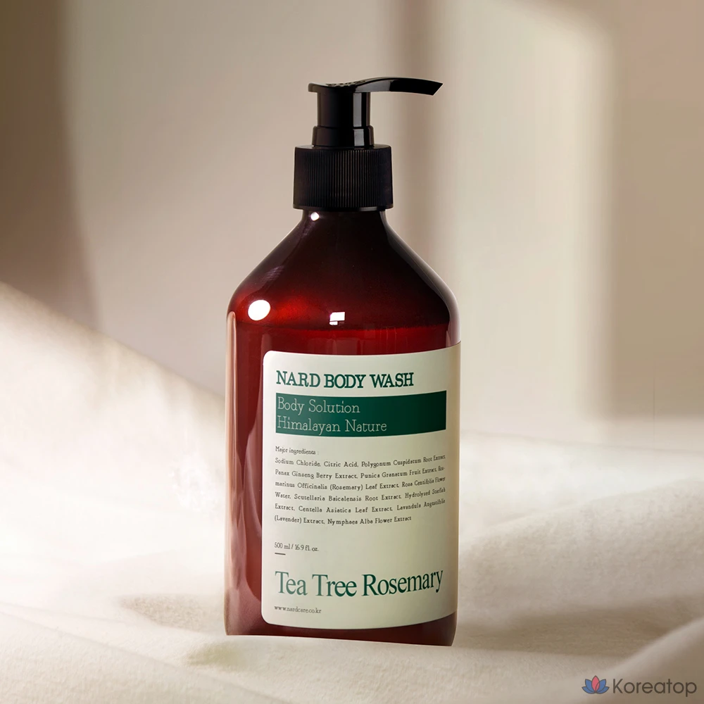 Гель для душа NARD Bouquet Garni с маслом чайного дерева и розмарина, 500 мл, 1 шт.