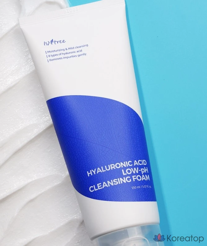 Очищающая пенка Isntree с гиалуроновой кислотой и мягкой кислотностью, 150 мл, 1 шт.