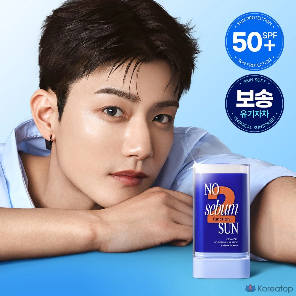 Солнцезащитный стик DEWYCEL No-Sebum SPF50+ PA++++, 1 шт., 18 г