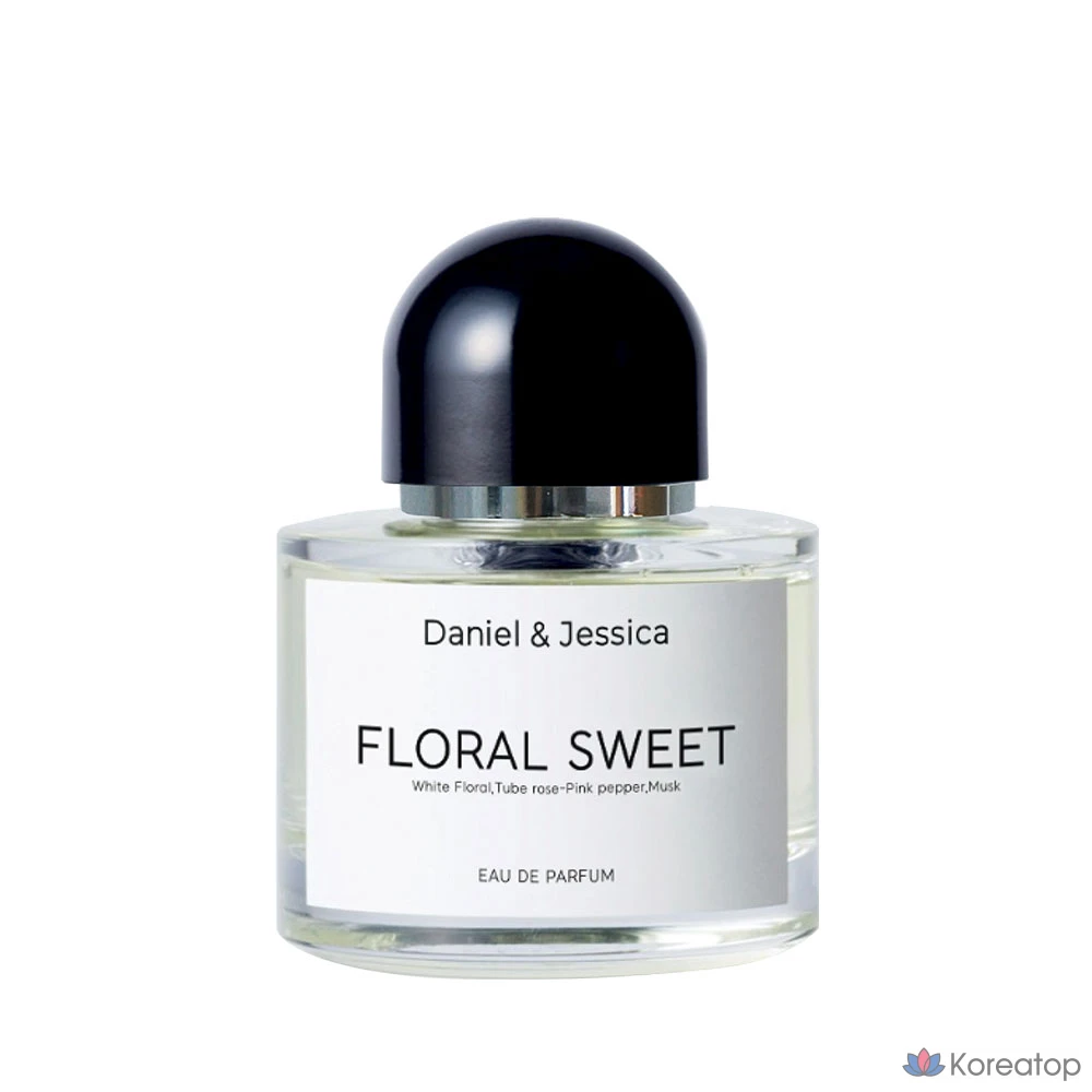 Daniel &amp; Jessica Niche Perfume Eau de Parfum для унисекс, цветочно-сладкий, 1 шт., 50 мл