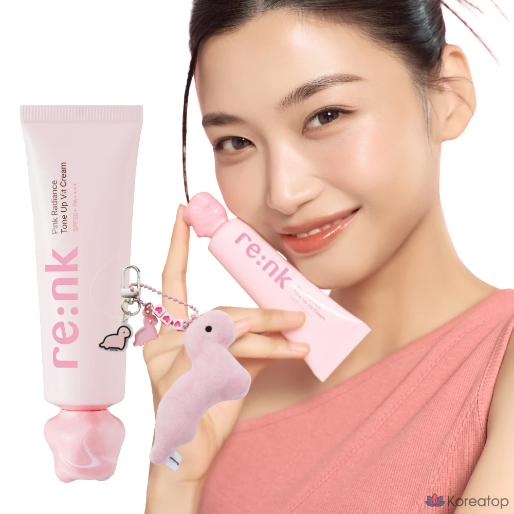 Lienka Radiance Tone Up Light Cream SPF50+ PA++++, розовый, 50 мл, 1 шт.