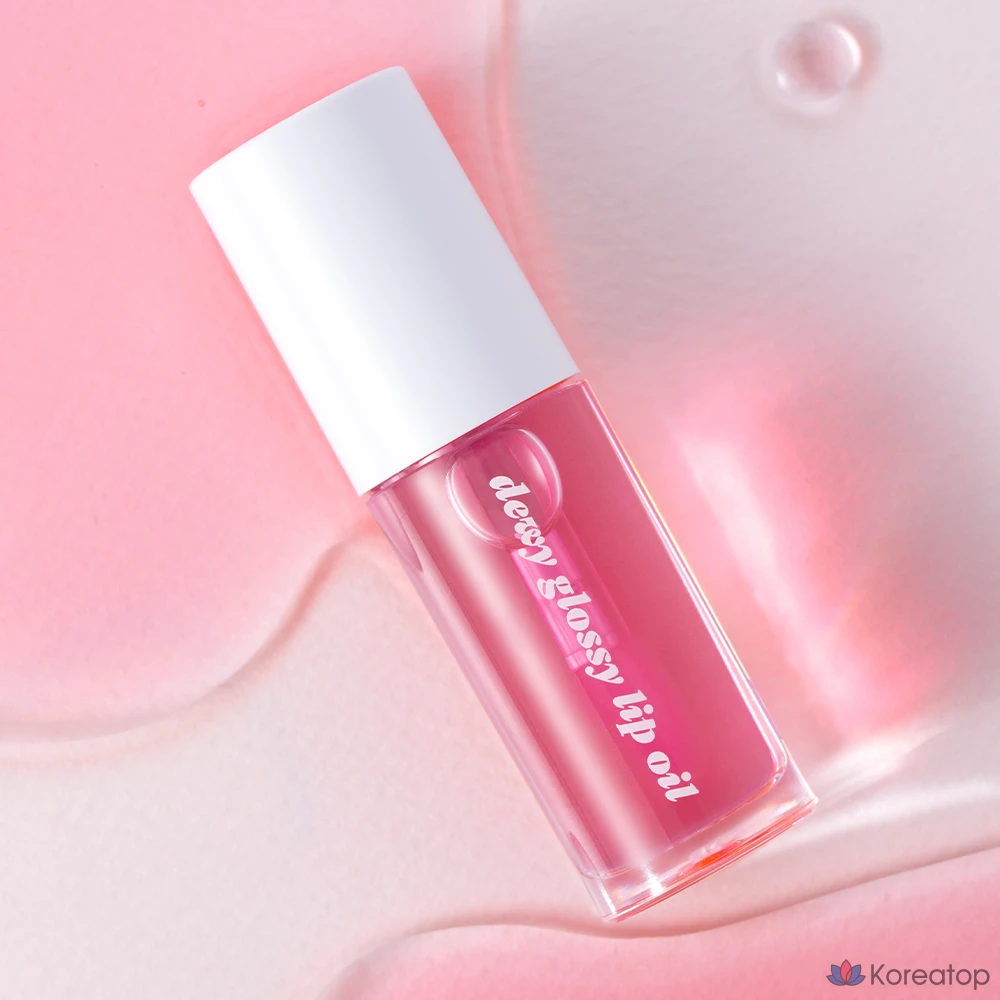 Merge Dewy Glossy Lip Oil, прозрачно-розовый, 3,5 мл, 1 шт.