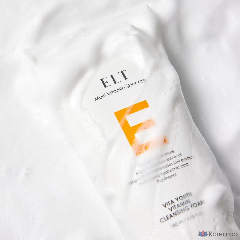 Очищающая пенка ELT Vitayous с витамином C и E, гиалуроновой кислотой, 1 шт.