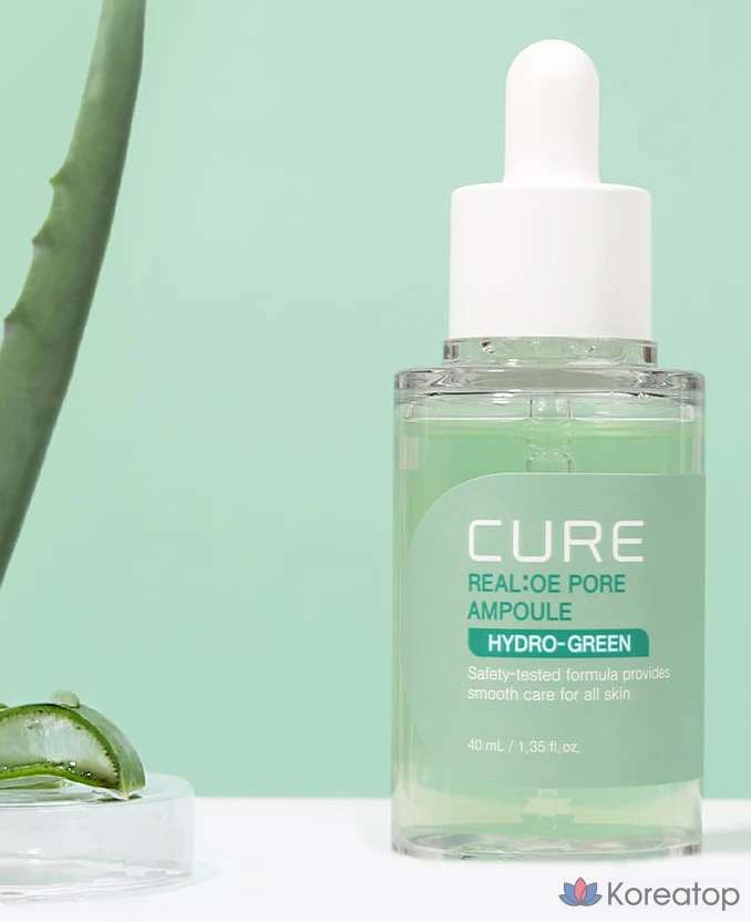 Ампула для очищения пор Aloe Cure Realoe от KIM JEONG MOON Aloe, 40 мл, 1 шт.