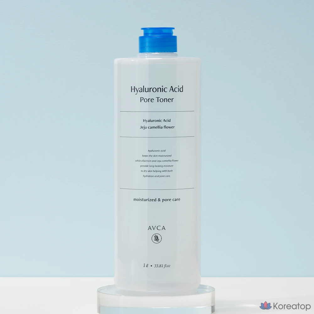 Тоник для лица AVCA с низкомолекулярной гиалуроновой кислотой, 1 л, 1 шт.