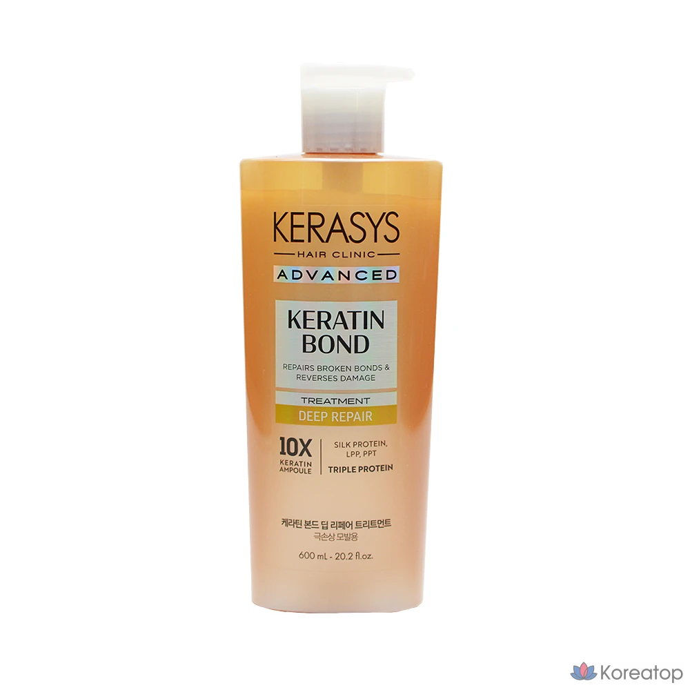 Кондиционер для волос KeraSys Keratin Bond Deep Repair, 600 мл, 1 шт.
