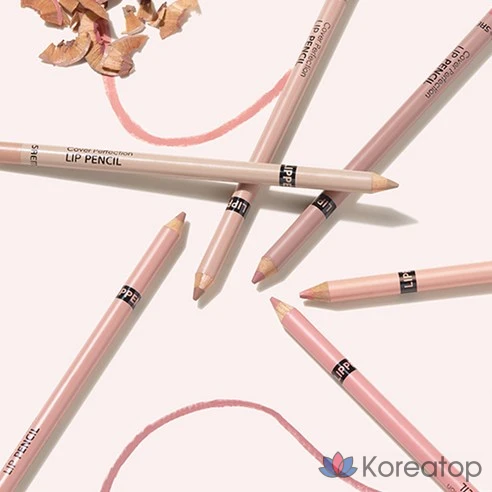 Карандаш для губ The Saem Cover Perfection Lip Pencil 03 Peach, 2 г, 01 мм