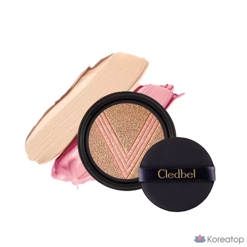 Тональный крем Cledbel Miracle Power Lift V Cushion Foundation, 13 г, № 23, 1 шт.