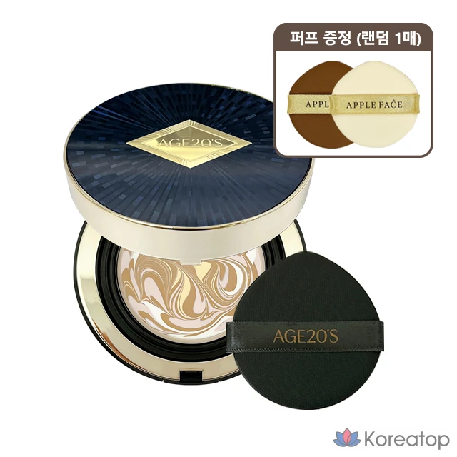 Эссенция-ампула для лица Pact Luxe Gold, 1 спонж, 1 упаковка, № 23, спонж для лица Apple Face Puff