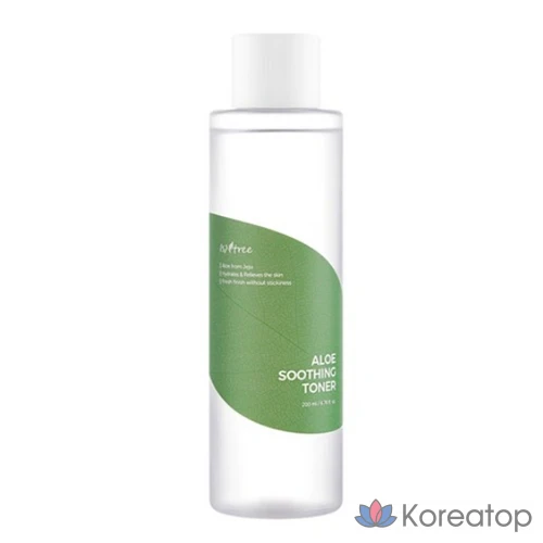 Успокаивающий тоник Isntree с алоэ вера, 200 мл, 1 шт.