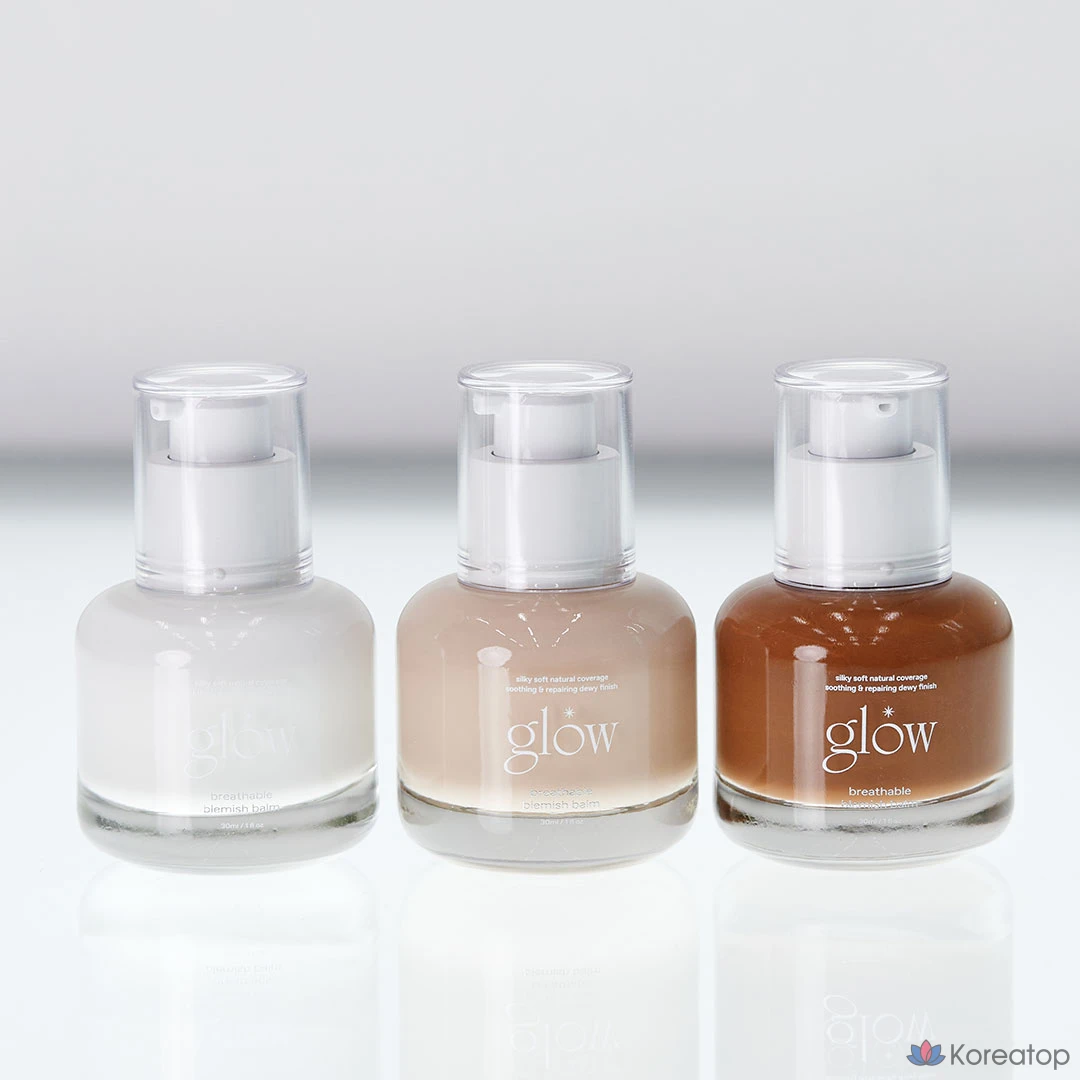 Дышащий BB-крем Glow, 1 шт., 30 мл