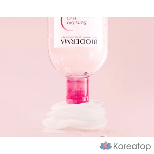 Bioderma Sensibio H2O мицеллярная вода для чувствительной кожи лица 500 мл 2 шт.