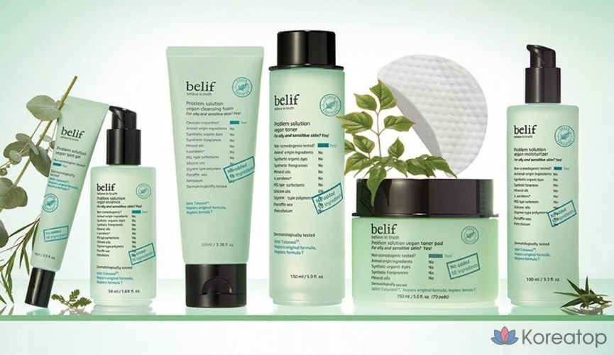 Очищающая пенка Belif Problem Solution Vegan Cleansing Foam, 100 мл, 1 шт.