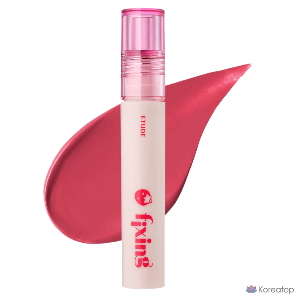 Тинт для губ Etude House Fixing Tint, оттенок 22 Strawberry Two Bite, 4 г, 1 шт.