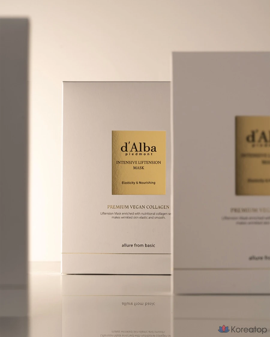 Тканевая маска для лица d'Alba Intensive Lifting Mask, 4 шт., фото 2