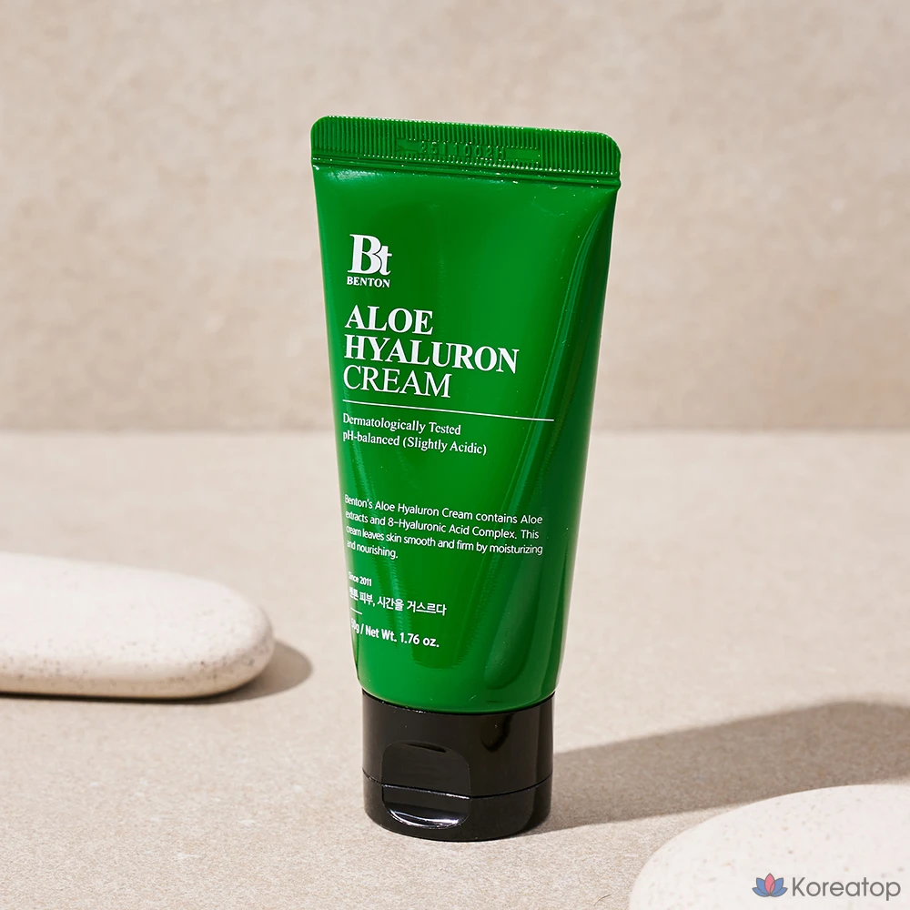 Крем Benton с алоэ и гиалуроновой кислотой, 1 шт., 50 г