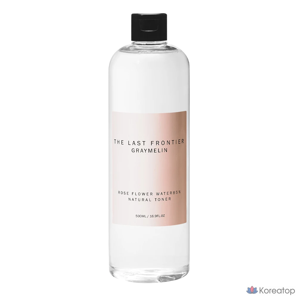 Натуральный тоник Graymelin с ароматом розовой цветочной воды (85%), 1 шт., 500 мл.