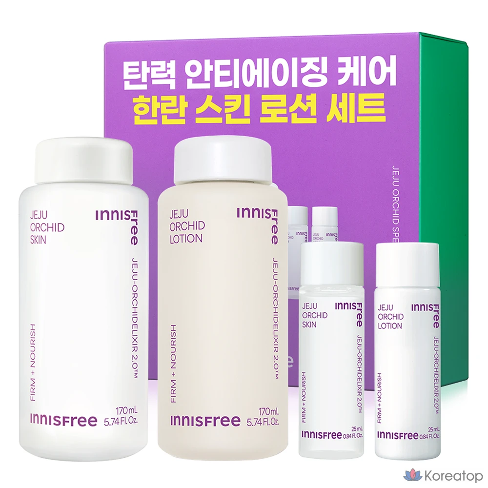Набор для ухода за кожей и лосьонами Innisfree Hanran, 1 комплект.