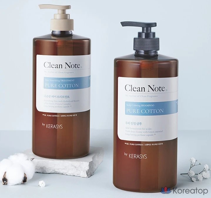 KeraSys Clean Note Pure Cotton Treatment, 1 л, 1 шт.