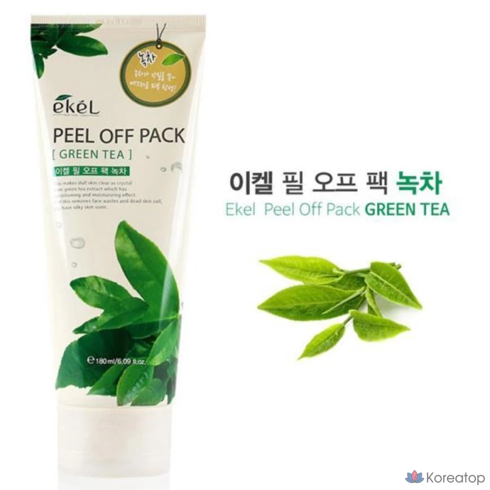 Тонер Ekel Clear Skin Exfoliating Green Tea, 180 мл, 1 шт., фото 3