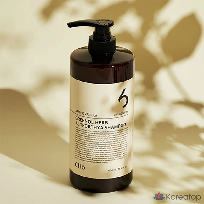 Шампунь CH6 Grinol Herb Alopecia Amber Vanilla, 1 л, 1 шт.