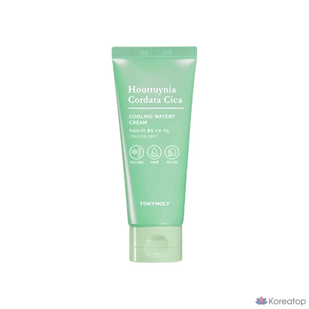 Увлажняющий охлаждающий крем Tony Moly Cica, 90 мл, 1 шт., фото 2