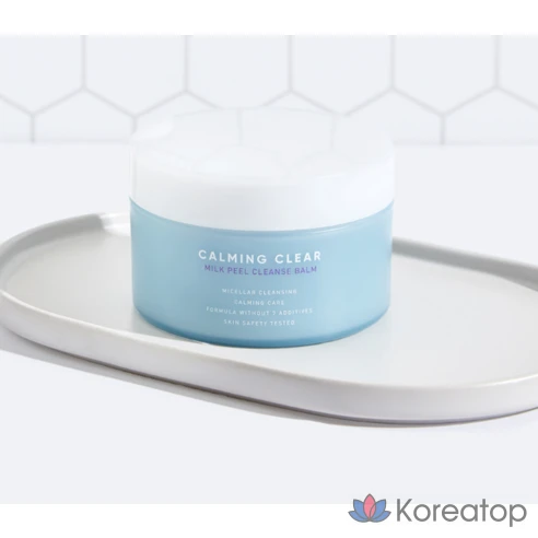 Успокаивающий очищающий бальзам Leader's Clear Milk, фото 3