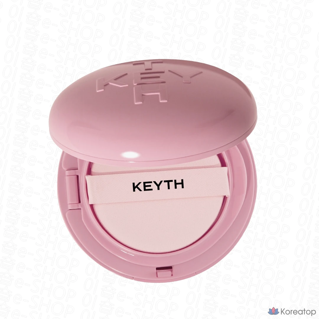 Кушон KEYTH Pink Magnet Cushion (основной блок + сменный блок), оттенок 3, 15 г + 15 г, 1 шт.